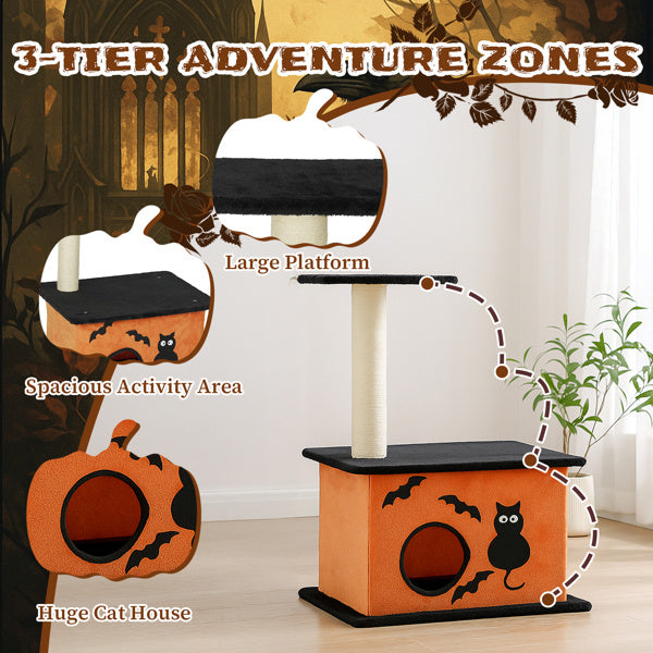 Halloween Cat Tree