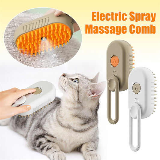 3 In 1 Cat and Dog Steamy Brush