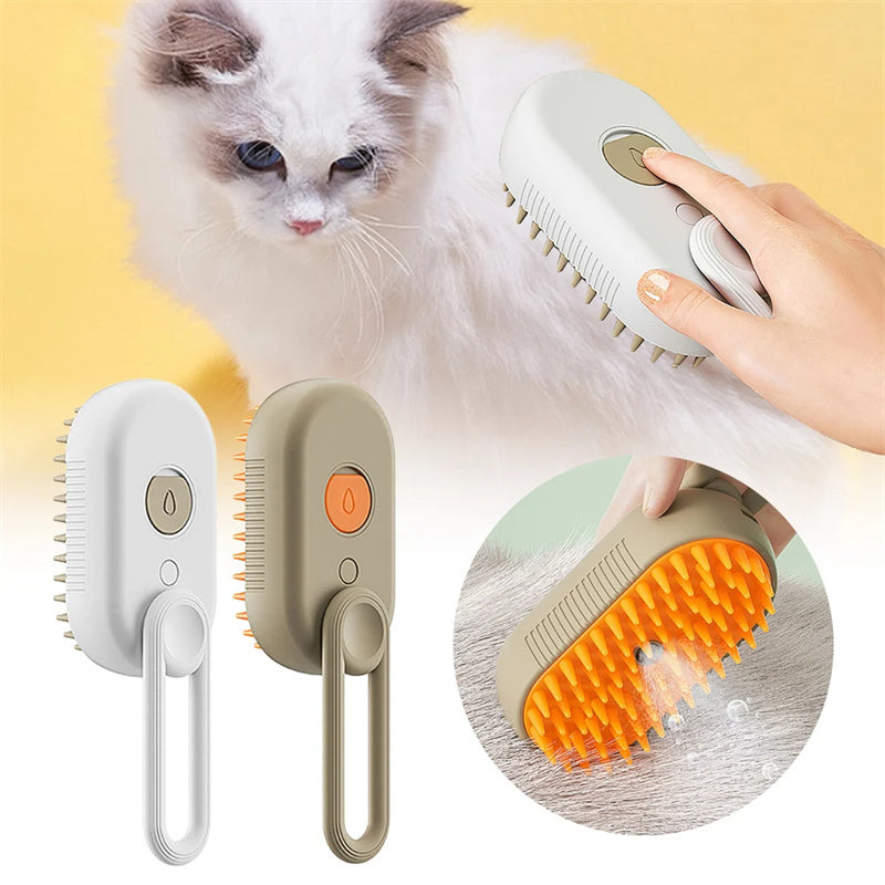 3 In 1 Cat and Dog Steamy Brush