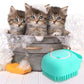 Pet Shampoo Brush Massager Grooming Scrubber