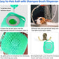 Pet Shampoo Brush Massager Grooming Scrubber