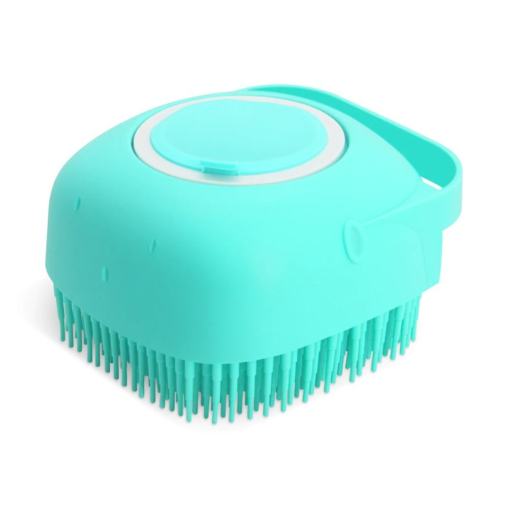 Pet Shampoo Brush Massager Grooming Scrubber