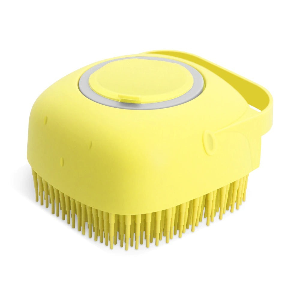 Pet Shampoo Brush Massager Grooming Scrubber