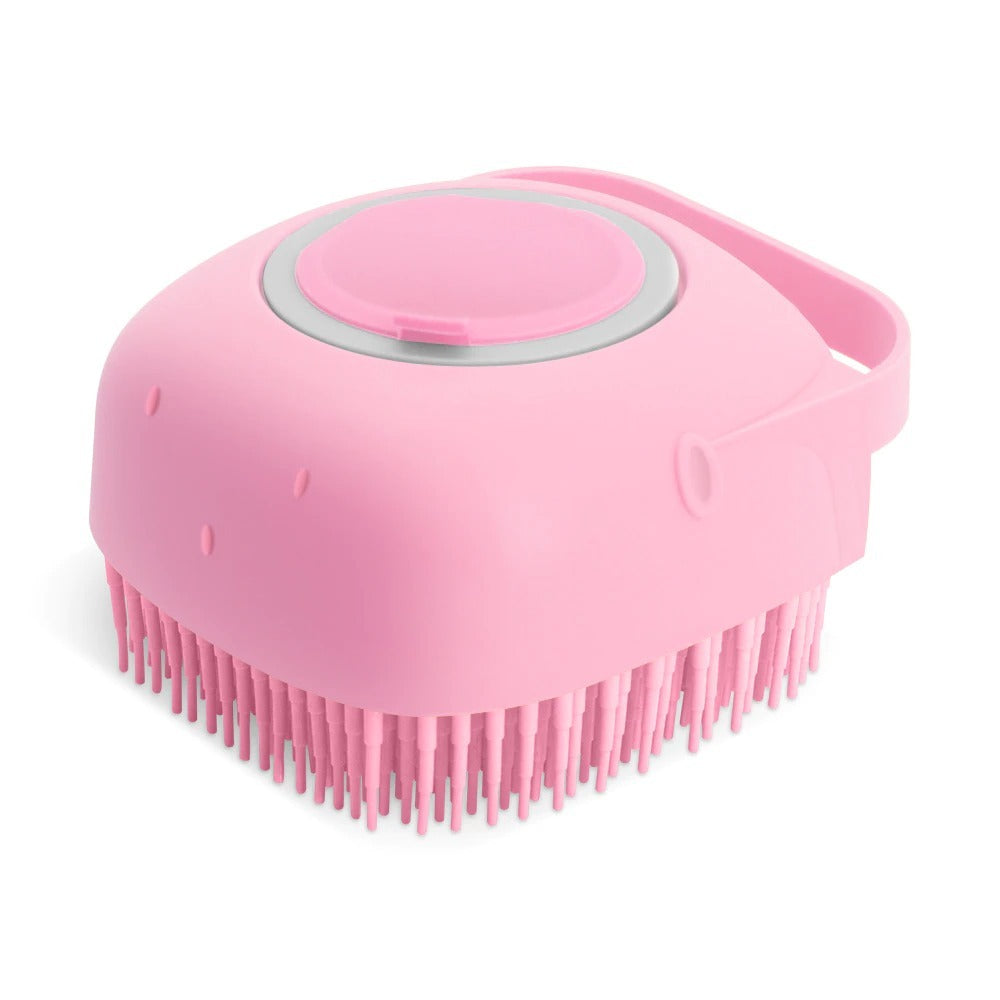 Pet Shampoo Brush Massager Grooming Scrubber
