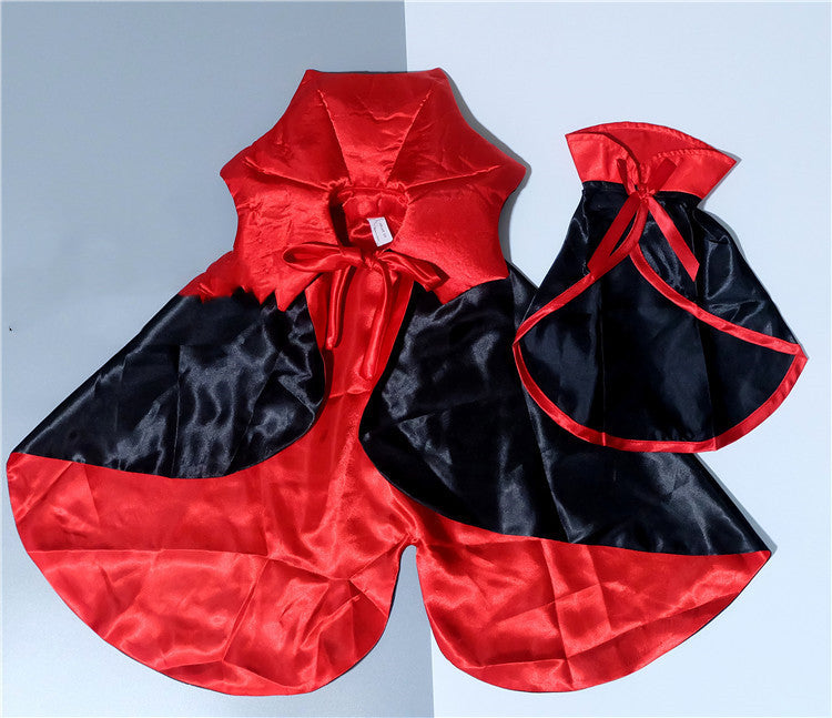 Halloween Pet Cape Vampire Costume