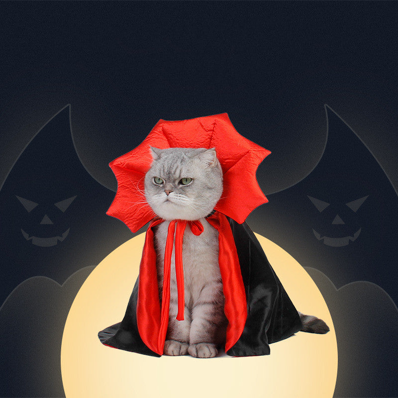 Halloween Pet Cape Vampire Costume