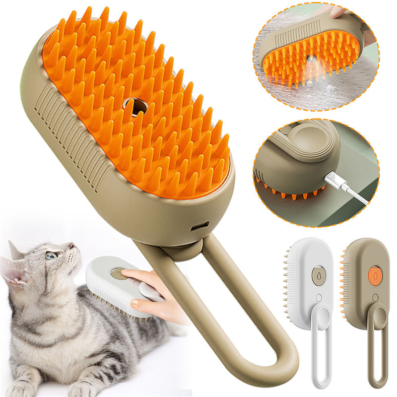 3 In 1 Cat and Dog Steamy Brush